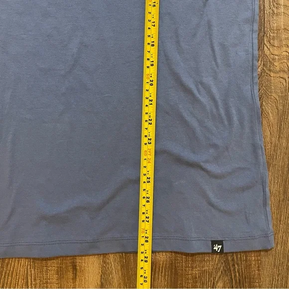 47 Brand Blue and Red Giants Short Sleeve Tee - Picture 6 of 8